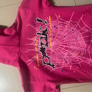 Sp5der P*NK Hoodie